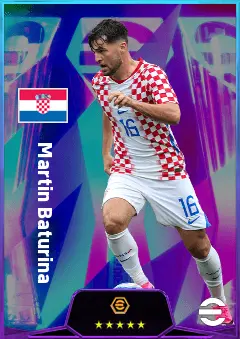 Martin Baturina eFootball 2026 player card, 81 OVR AMF