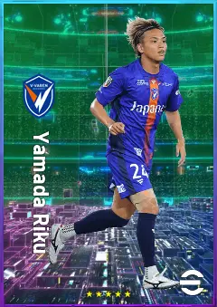 Yamada Riku eFootball 2026 player card, 74 OVR DMF