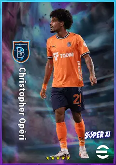 Christopher Opéri eFootball 2026 player card, 80 OVR LB