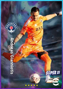 Andreas Gianniotis eFootball 2026 player card, 79 OVR GK