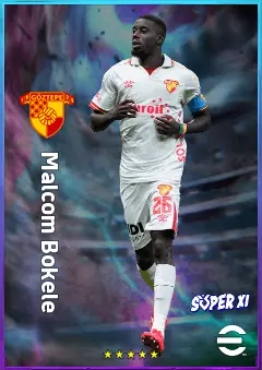 Malcom Bokele eFootball 2026 player card, 79 OVR CB