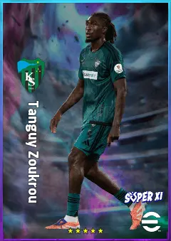 Tanguy Zoukrou eFootball 2026 player card, 79 OVR CB