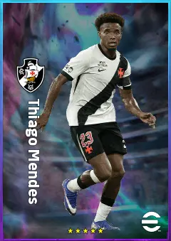 Thiago Mendes eFootball 2026 player card, 80 OVR CMF