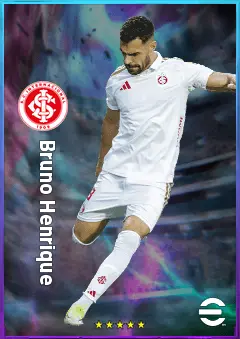 Bruno Henrique eFootball 2026 player card, 80 OVR CMF