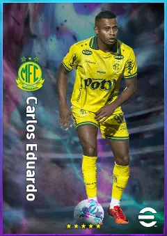 Carlos Eduardo eFootball 2026 player card, 79 OVR LWF