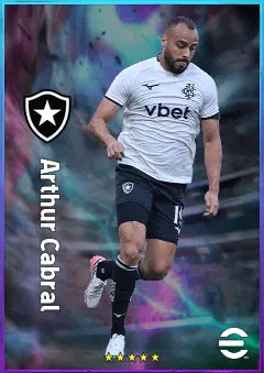 Arthur Cabral eFootball 2026 player card, 79 OVR CF