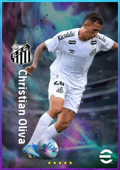 Christian Oliva eFootball 2026 player card, 79 OVR DMF