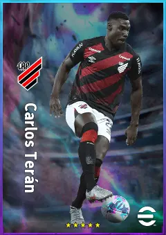 Carlos Terán eFootball 2026 player card, 78 OVR CB