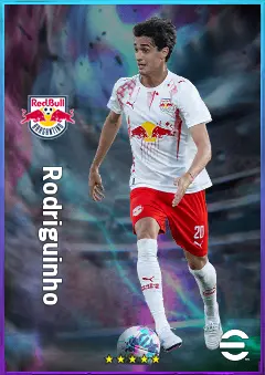 Rodriguinho eFootball 2026 player card, 79 OVR AMF