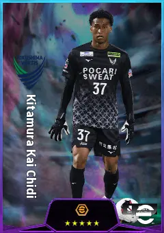 Kitamura Kai Chidi eFootball 2026 player card, 78 OVR GK
