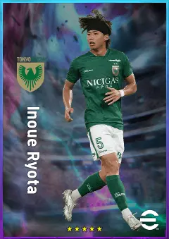 Inoue Ryota eFootball 2026 player card, 78 OVR CB
