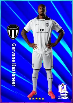 Gervane Kastaneer eFootball 2026 player card, 79 OVR CF