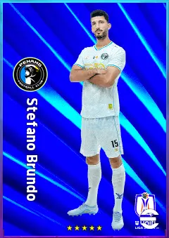 Stefano Brundo eFootball 2026 player card, 78 OVR CB