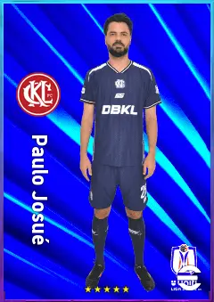 Paulo Josué eFootball 2026 player card, 77 OVR CF