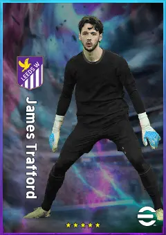 James Trafford eFootball 2026 player card, 81 OVR GK