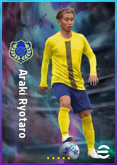 Araki Ryotaro eFootball 2026 player card, 79 OVR AMF