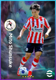 Mito Shunsuke eFootball 2026 player card, 79 OVR LWF
