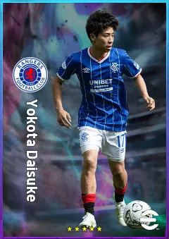Yokota Daisuke eFootball 2026 player card, 79 OVR RWF