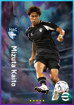 Mizuta Kaito eFootball 2026 player card, 79 OVR AMF