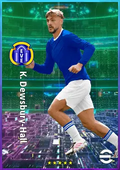 K. Dewsbury-Hall eFootball 2026 player card, 81 OVR AMF