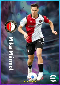 Mika Mármol eFootball 2026 player card, 79 OVR CB