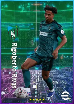 Rigoberto Rivas eFootball 2026 player card, 79 OVR RWF