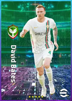 David Bates eFootball 2026 player card, 79 OVR CB