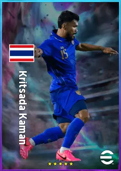 Kritsada Kaman eFootball 2026 player card, 79 OVR DMF