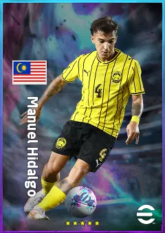 Manuel Hidalgo eFootball 2026 player card, 79 OVR RWF