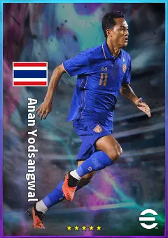 Anan Yodsangwal eFootball 2026 player card, 79 OVR LMF
