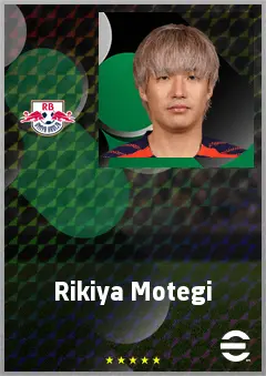 Motegi Rikiya eFootball 2026 player card, 68 OVR RB
