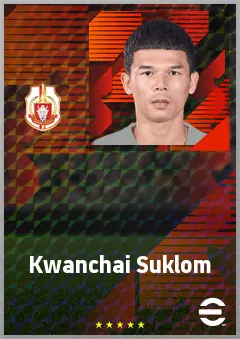 Kwanchai Suklom eFootball 2026 player card, 64 OVR GK