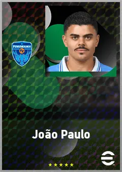 João Paulo eFootball 2026 player card, 68 OVR RWF