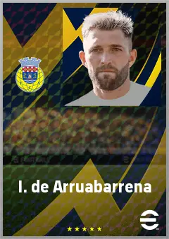 I. de Arruabarrena eFootball 2026 player card, 72 OVR GK