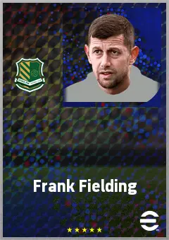 Frank Fielding eFootball 2026 player card, 68 OVR GK