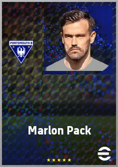 Marlon Pack eFootball 2026 player card, 70 OVR DMF