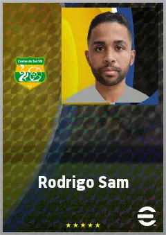 Rodrigo Sam eFootball 2026 player card, 71 OVR CB