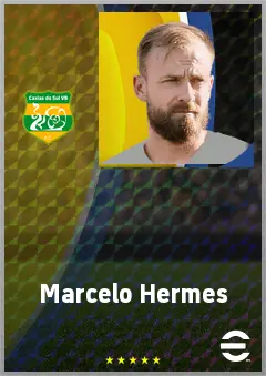 Marcelo Hermes eFootball 2026 player card, 72 OVR LB