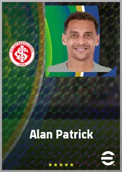 Alan Patrick eFootball 2026 player card, 76 OVR AMF