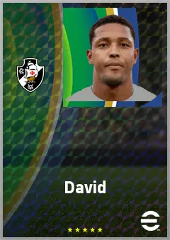 David eFootball 2026 player card, 72 OVR LWF