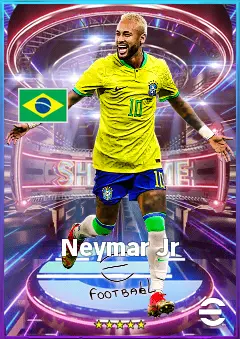 Neymar Jr eFootball 2026 player card, 86 OVR SS
