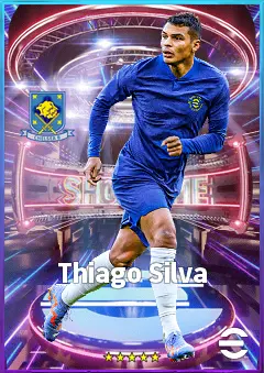 Thiago Silva eFootball 2026 player card, 83 OVR CB