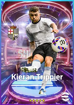 Kieran Trippier eFootball 2026 player card, 81 OVR RB