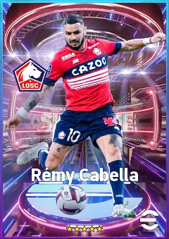 Rémy Cabella eFootball 2026 player card, 78 OVR AMF