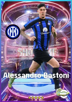 Alessandro Bastoni eFootball 2026 player card, 84 OVR CB