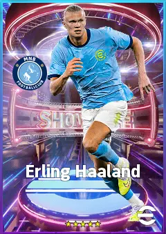 Erling Haaland eFootball 2026 player card, 86 OVR CF