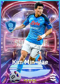 Kim Min-Jae eFootball 2026 player card, 83 OVR CB