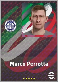 Marco Perrotta eFootball 2026 player card, 68 OVR CB