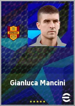 Gianluca Mancini eFootball 2026 player card, 77 OVR CB