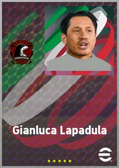 Gianluca Lapadula eFootball 2026 player card, 72 OVR CF
